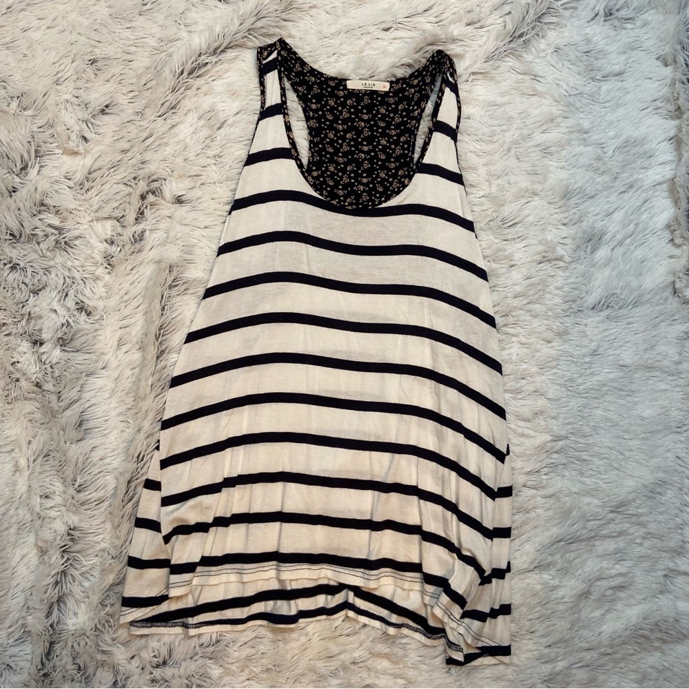 Le Lis Striped Tank Top